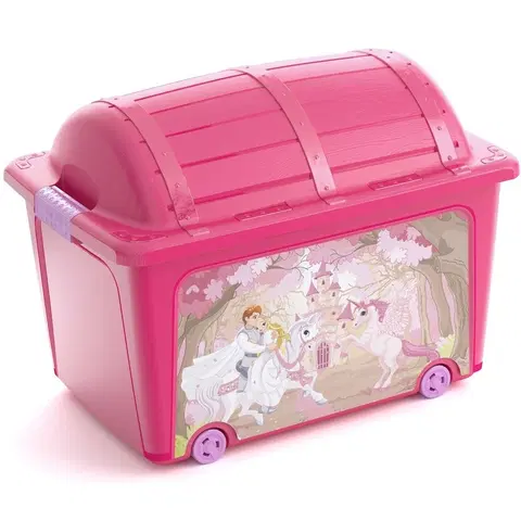 Úložné boxy Úložný box Kis W Box Toy Style Princess 50 l