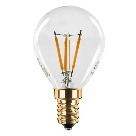 Stmívatelné LED žárovky Segula SEGULA LED žárovka-kapka 24V E14 3W filament 922