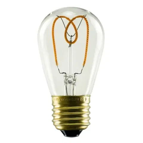 Stmívatelné LED žárovky Segula SEGULA LED rustikální žárovka Mini E27 3,2W 2200K