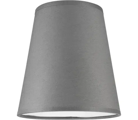 Lampy  Náhradní stínidlo ELLIE E27 pr. 15 cm šedá 
