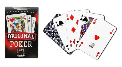 Hračky společenské hry HRACÍ KARTY - Poker