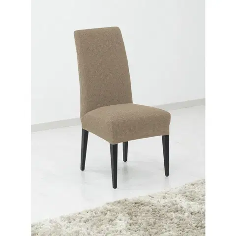 Židle Potah elastický na celou židli, komplet 2 ks Denia, oříškový