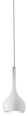 Moderní závěsná svítidla AZzardo SOUL závěsné svítidlo 1x E27 60W bez zdroje IP20, bílé