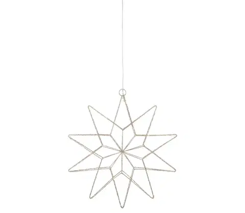 Vánoční dekorace Markslöjd Markslöjd 705751 - LED Vánoční dekorace GLEAM LED/0,6W/3xAA zlatá 