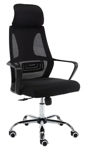 Kancelářské židle TP Living Kancelářská židle NIGEL černá