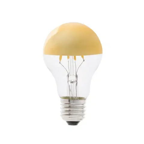 LED žárovky FARO LED žárovka A60 MIRROR GOLD E27 4W 2700K