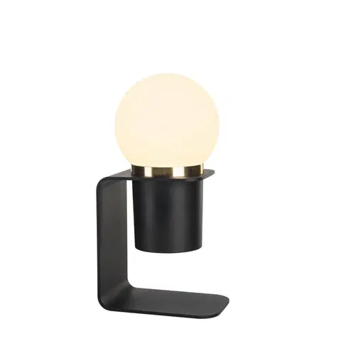 LED stolní lampy SLV BIG WHITE TONILA mobilní světlo na baterie černá, 3 stupně, stmívatelné, 2700K 1002583