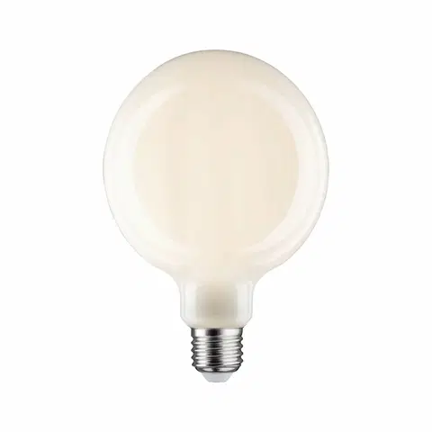 LED žárovky PAULMANN LED Globe 125 7 W E27 opál teplá bílá stmívatelné 286.27 P 28627
