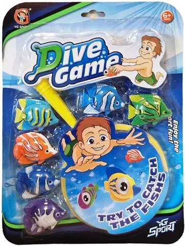 Hračky LAMPS - Chytání rybiček hra do vody