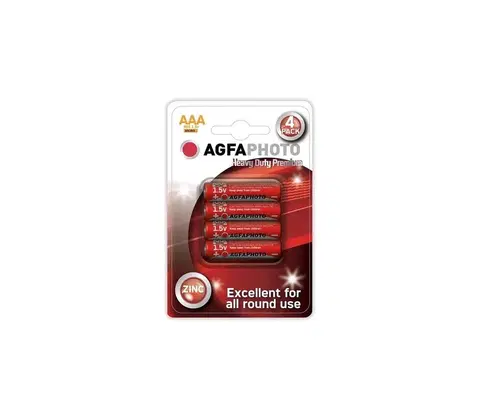 Baterie primární AgfaPhoto AAA 4ks AP-R03-4S