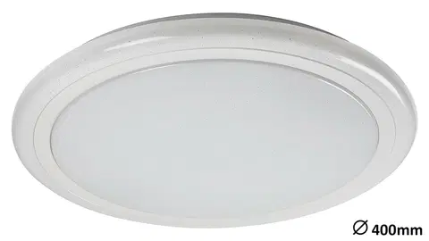 Klasická stropní svítidla Rabalux stropní svítidlo Leonie LED 32W CCT RGB DIM 1510