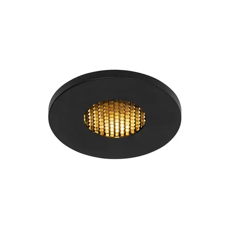 Podhledove svetlo Moderní koupelna zapuštěná bodová černá IP54 - Shed Honey