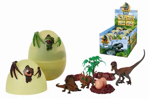 Hračky SIMBA - Dino vejce s příslušenstvím, 3 druhy, DP6, Mix produktů
