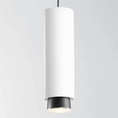 Závěsná světla Fabbian Fabbian Claque závěsné světlo LED 30 cm bílé