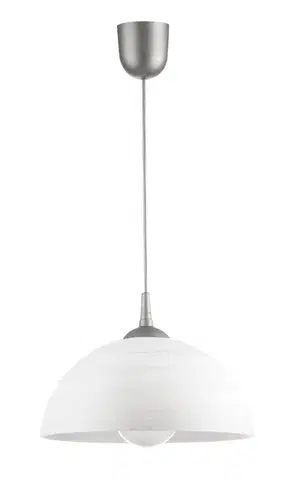 Svítidla Kuchyňský lustr Lampex 588/H stříbrný