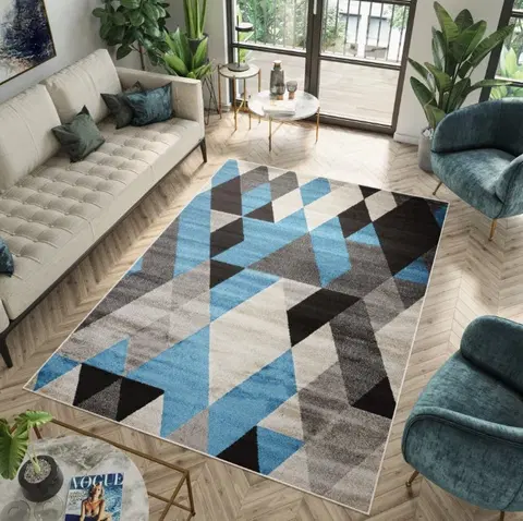 Moderní koberce Moderní koberec s barevným vzorem