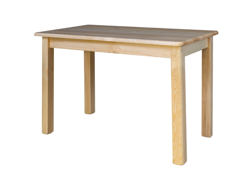 Jídelní stoly Jídelní stůl KARISIMBI, 120x75x60 cm, masiv borovice, moření: …