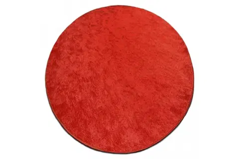 Koberce a koberečky Dywany Lusczow Kulatý koberec SERENADE Graib červený, velikost kruh 133