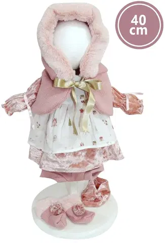 Hračky panenky LLORENS - P540-44 obleček pro panenku velikosti 40 cm
