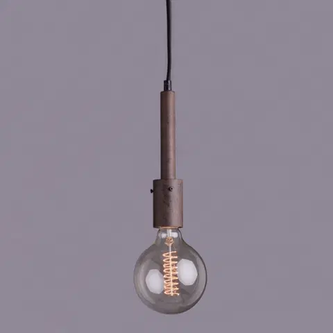Industriální závěsná svítidla ACA Lighting Vintage závěsné svítidlo KS2084P51SRT