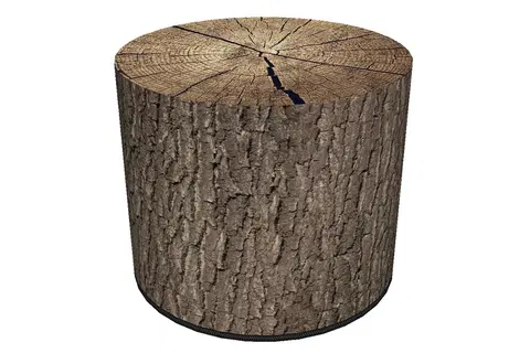 Taburety Taburet RASIL vzor dřevo