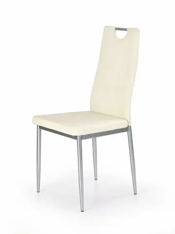 Židle Jídelní židle K202 Halmar Krémová
