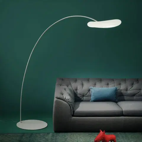 Obloukové lampy Stilnovo Stilnovo Mr. Magoo LED oblouková lampa, dim, Ra90