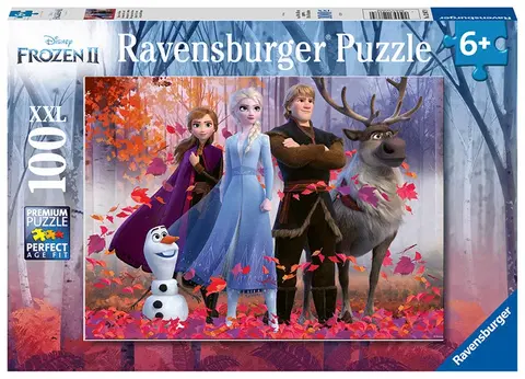 Hračky puzzle RAVENSBURGER - Disney Ledové království 2 100 dílků