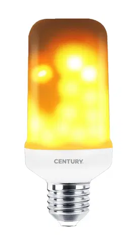 LED žárovky CENTURY LED ŽÁROVKA IMITACE OHNĚ 4W E27 1500K/1600K 220d