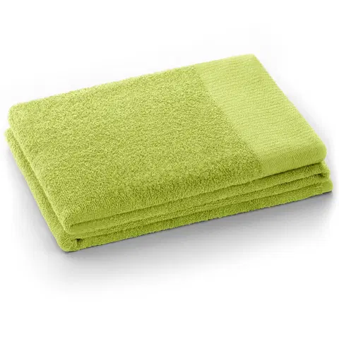 Ručníky AmeliaHome Bavlněný ručník DecoKing Berky světle zelený, velikost 70x140