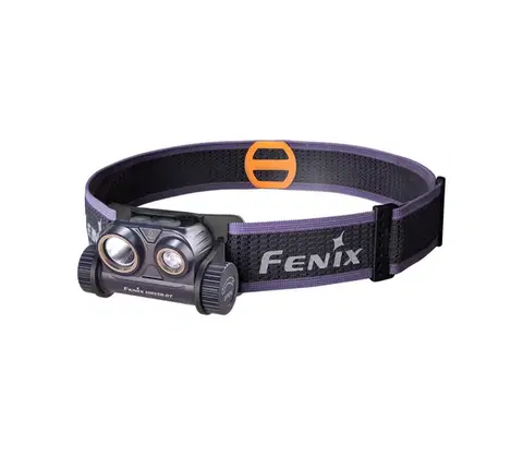 Čelovky Fenix Fenix HM65RDTPRP - LED Nabíjecí čelovka LED/USB IP68 1500 lm 300 h fialová/černá 
