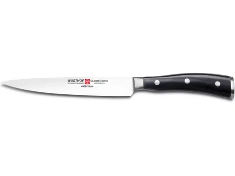 Nože na šunku Nářezový nůž na šunku Wüsthof CLASSIC IKON 16 cm 4506/16