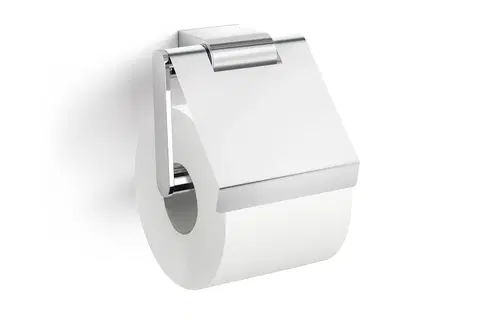 Koupelnový nábytek Držák toaletního papíru s krytem lesklý nerezový ZACK