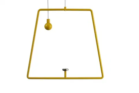 Designová závěsná svítidla Light Impressions Deko-Light závěs pro magnetsvítidla Miram žlutá  930629