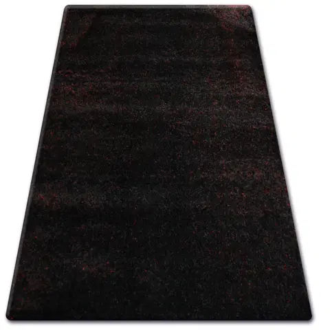 Koberce a koberečky Dywany Lusczow Kusový koberec SHAGGY NARIN černo-červený, velikost 180x270