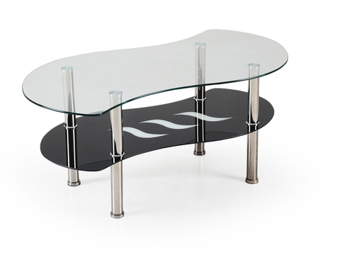 Konferenční stolky Konferenční stolek RAU, kov/sklo