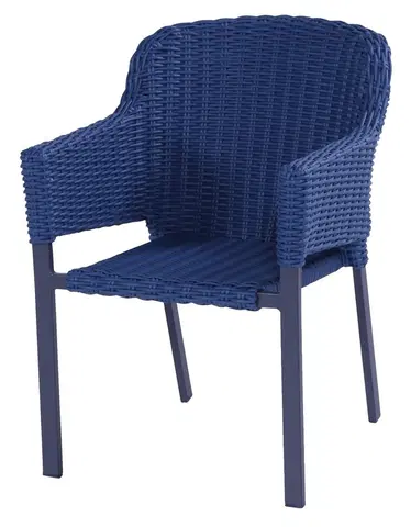 Zahradní židle a křesla Hartman Cairo zahradní jídelní židle - modrá