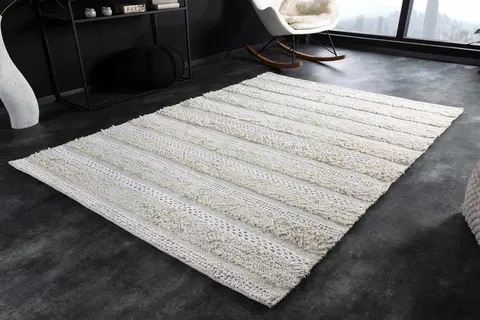 Koberce LuxD Designový koberec Napua 230 x 160 cm slonovinový
