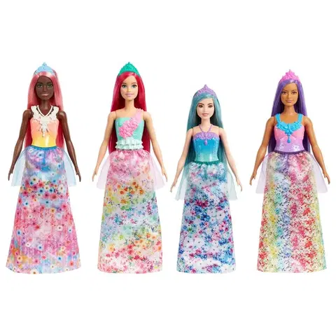 Hračky panenky MATTEL - Barbie Kouzelná Princezna  , Mix Produktů