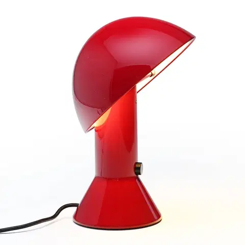 Stolní lampy na noční stolek Martinelli Luce Martinelli Luce Elmetto - Stolní lampa, rubínově červená