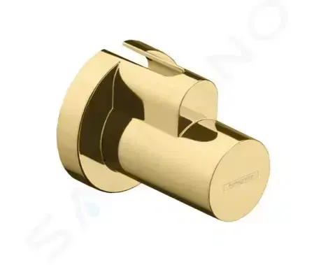 Koupelnové baterie HANSGROHE Rohové ventily Krytka, leštěný vzhled zlata 13950990