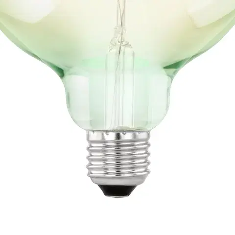 Stmívatelné LED žárovky EGLO LED žárovka E27 4W G125 820 Filament iridescent dim