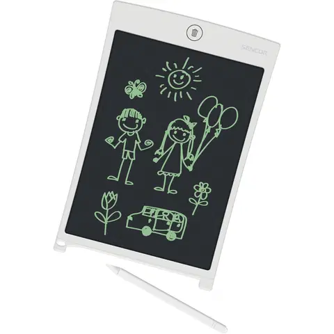 Doplňky pro děti Sencor SXP 020 WH dětský digitální LCD tablet a zápisník