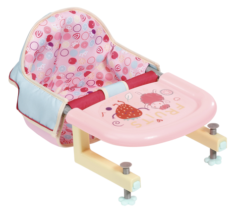 Hračky panenky ZAPF - Baby Annabell Jídelní židlička s uchycením na stůl