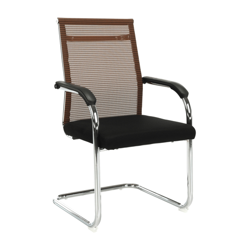 Kancelářské židle Zasedací židle PAPOSANA, hnědá/černá