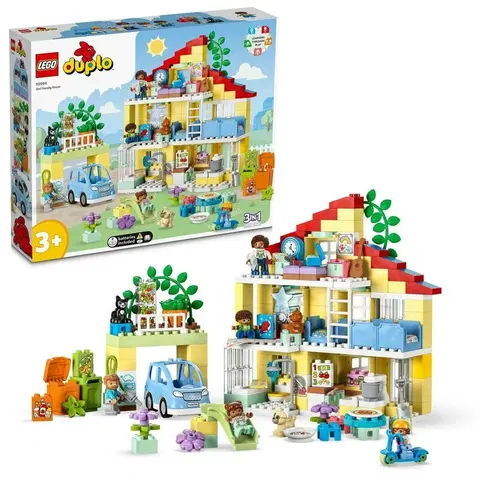 Hračky LEGO LEGO - DUPLO 10994 Rodinný dům 3 v 1