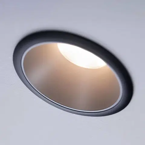 Podhledové světlo Paulmann Paulmann Cole LED spotlight, stříbro-černý