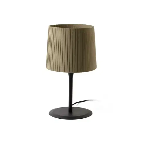 Designové stolní lampy FARO SAMBA černá/skládaná zelená stolní lampa