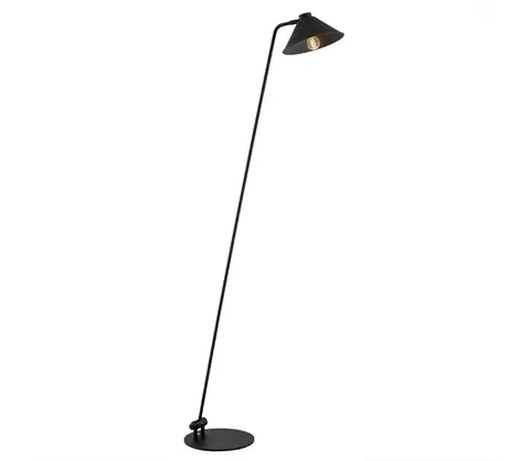 Lampy Argon Argon 4999 - Stojací lampa GABIAN 1xE27/15W/230V černá 