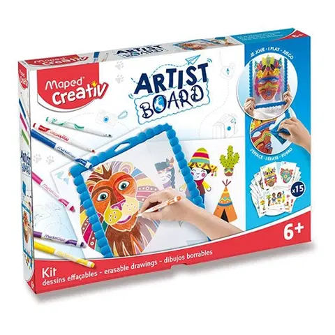 Hračky MAPED - Sada CREATIV Artist Board Transparentní tabule na kreslení